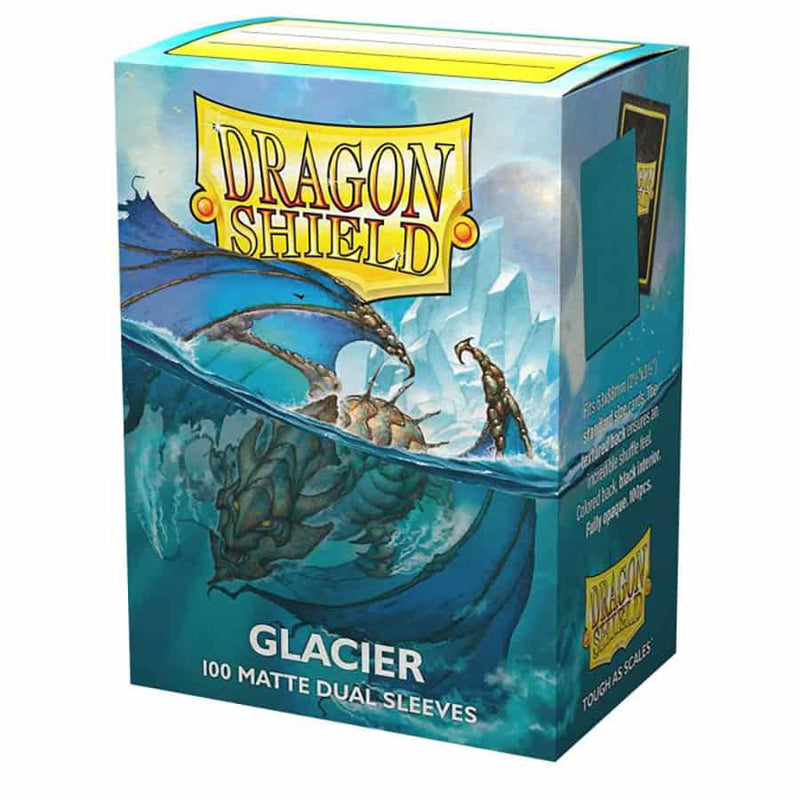 Dragon Shield Matte Dual Sleeves (100 Count) - Glacier