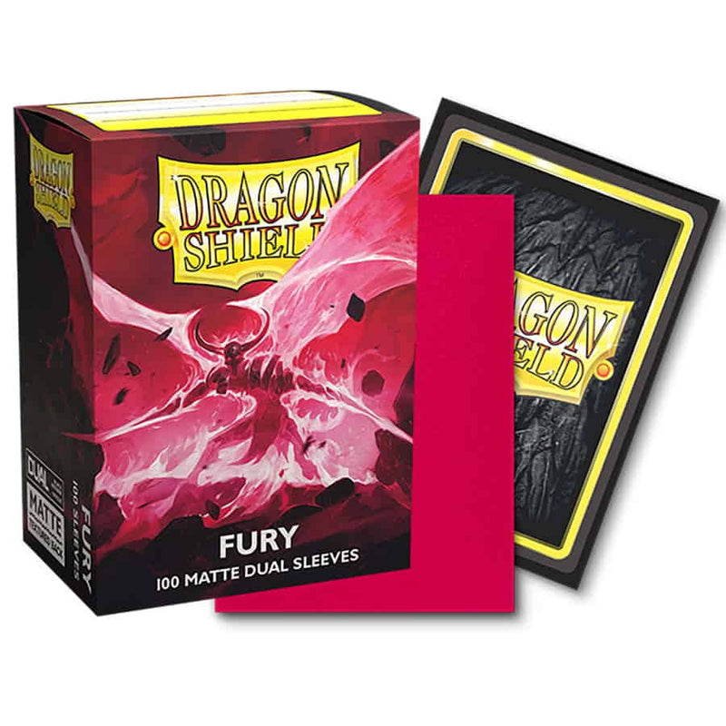 Dragon Shield Dual Matte Sleeves (100 Count) - Fury