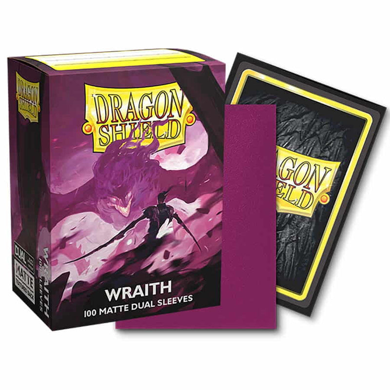 Dragon Shield Dual Matte Sleeves (100 Count) - Wraith