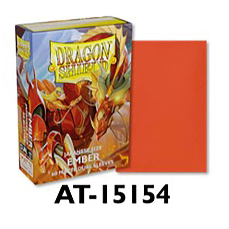 Dragon Shield Japanese Matte Dual Sleeves (60 Count) - Ember