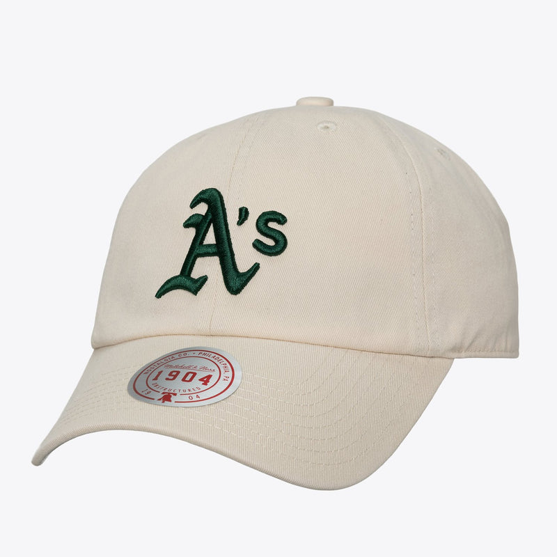 Mitchell & Ness Athletics Cream Off-Season 1904 Dad Adjustable Hat