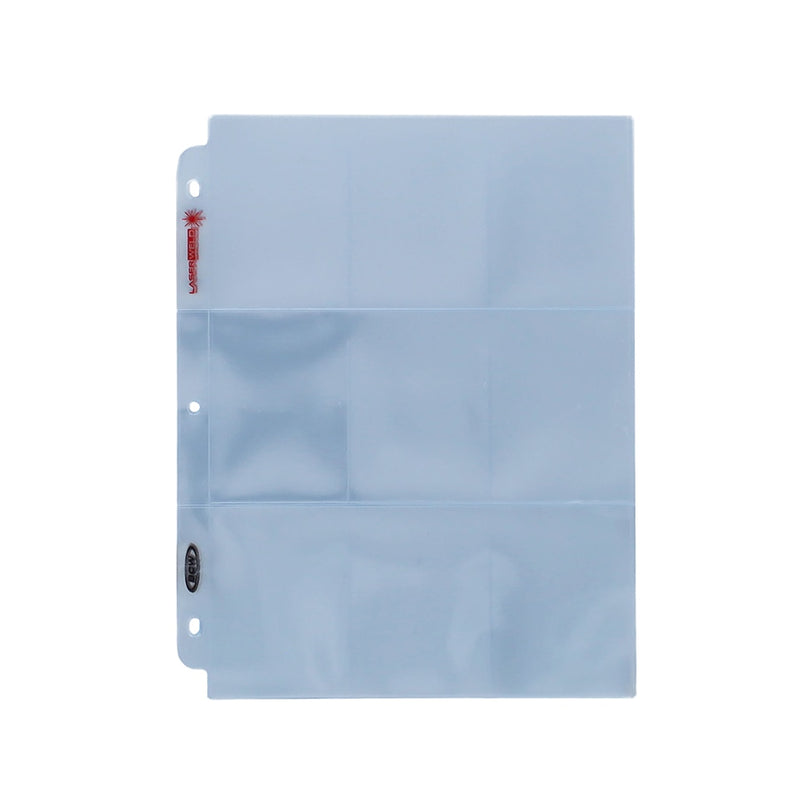 BCW LaserWeld 9-Pocket Pages (100 Count) - Top Loading