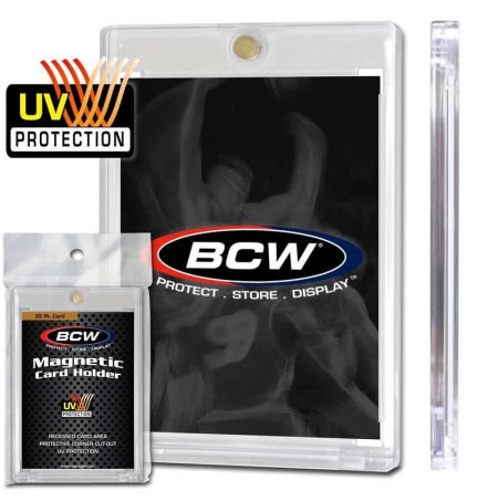 BCW Magnetic Card Holder 35pt with UV Protection