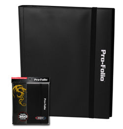 BCW Pro-Folio 9-Pocket Card Album - Black (360 Count)