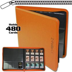 BCW Z-Folio 12-Pocket LX Album - Orange