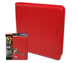 BCW Z-Folio 12-Pocket LX Album - Red