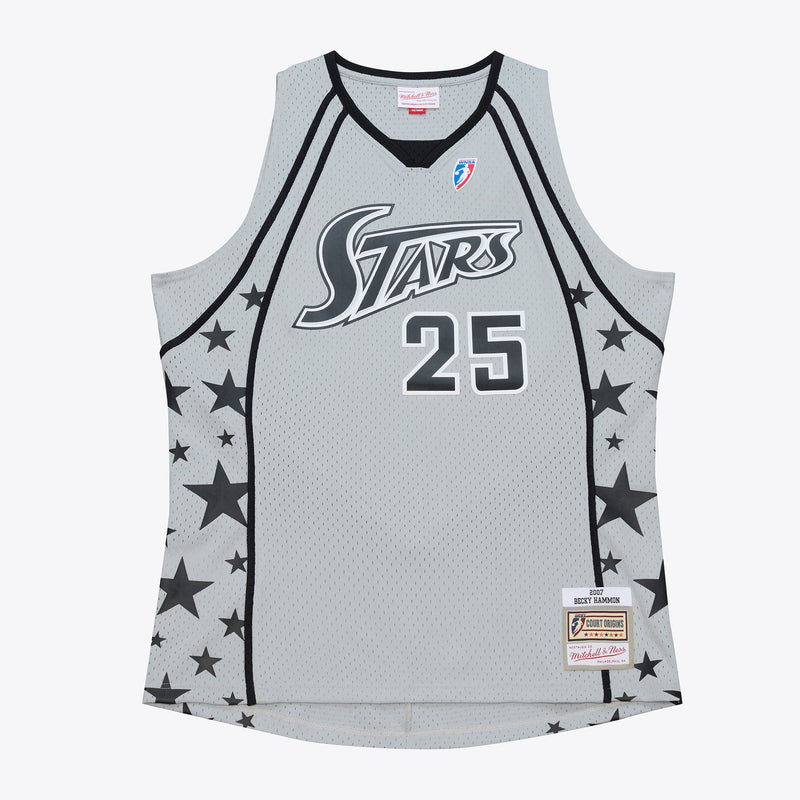 Mitchell & Ness Becky Hammon San Antonio Stars 2007 Silver Swingman Jersey
