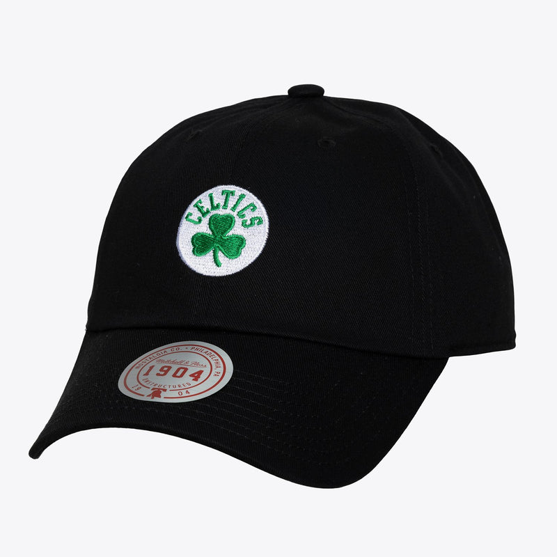 Mitchell & Ness Boston Celtics Black Insignia 1904 Dad Adjustable Hat