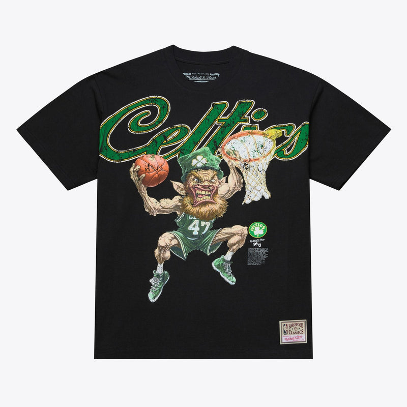 Mitchell & Ness Boston Celtics M&N x LRG Black Wild Art T-Shirt