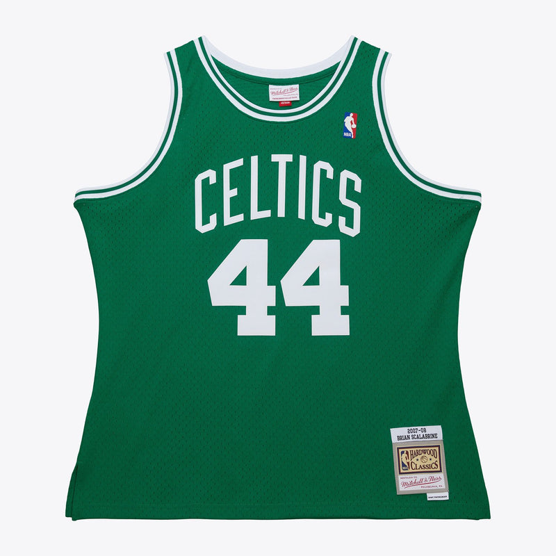 Mitchell & Ness Brian Scalabrine Boston Celtics 2007-08 Kelly Green Swingman Jersey