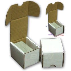 BCW 100-Count Single Row Storage Boxes - Bundle of 50
