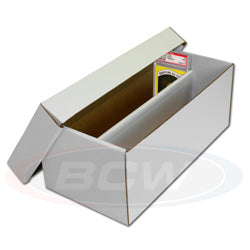 BCW Graded Card 2-Row Shoe Box - Bundle of 25