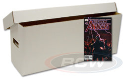 BCW Long Comic Storage Box - Double Wall (Bundle of 10)