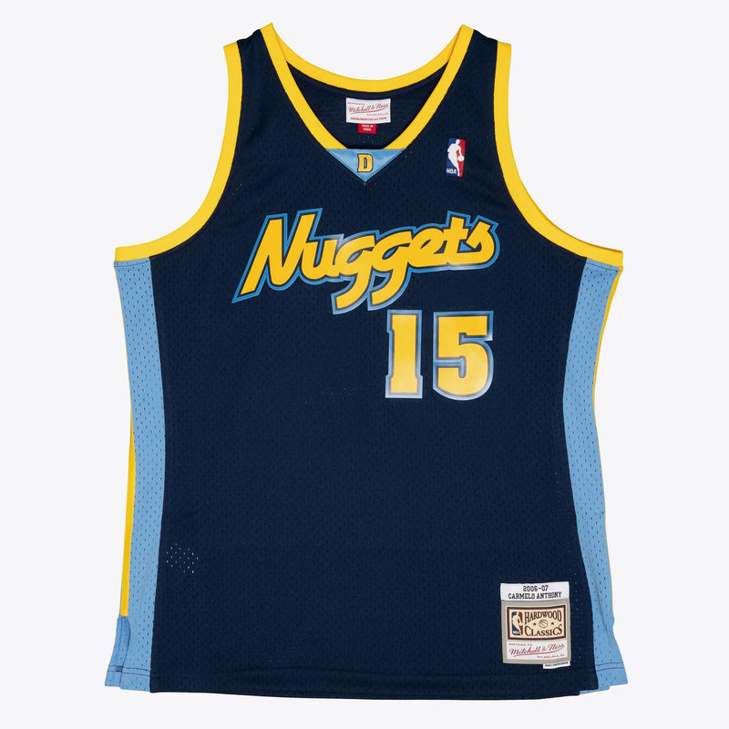 Mitchell & Ness Carmelo Anthony Denver Nuggets 2006-07 Navy Swingman Player Jersey