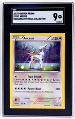 2017 Pokemon Promo #XY197 Arceus Magearna Mythical Collection SGC 9