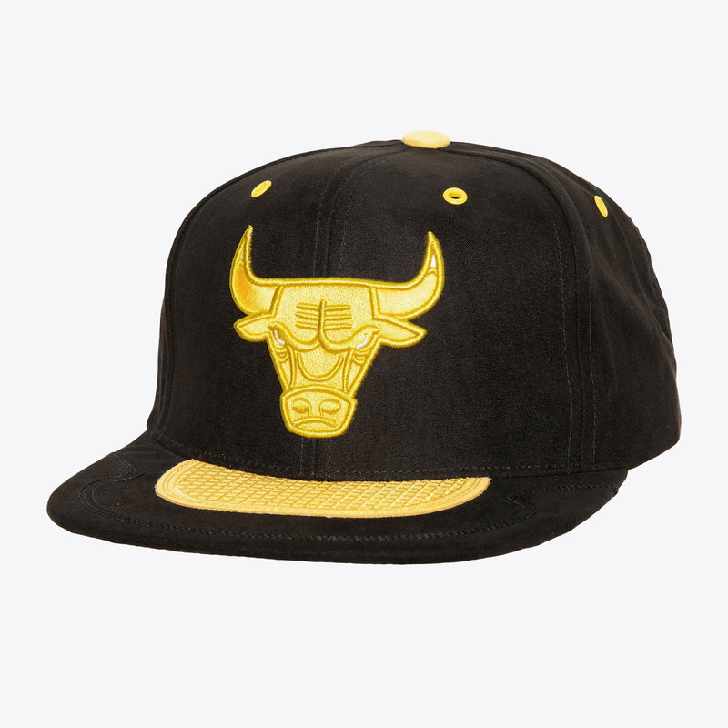 Mitchell & Ness Chicago Bulls Black Day 4 Snapback Hat