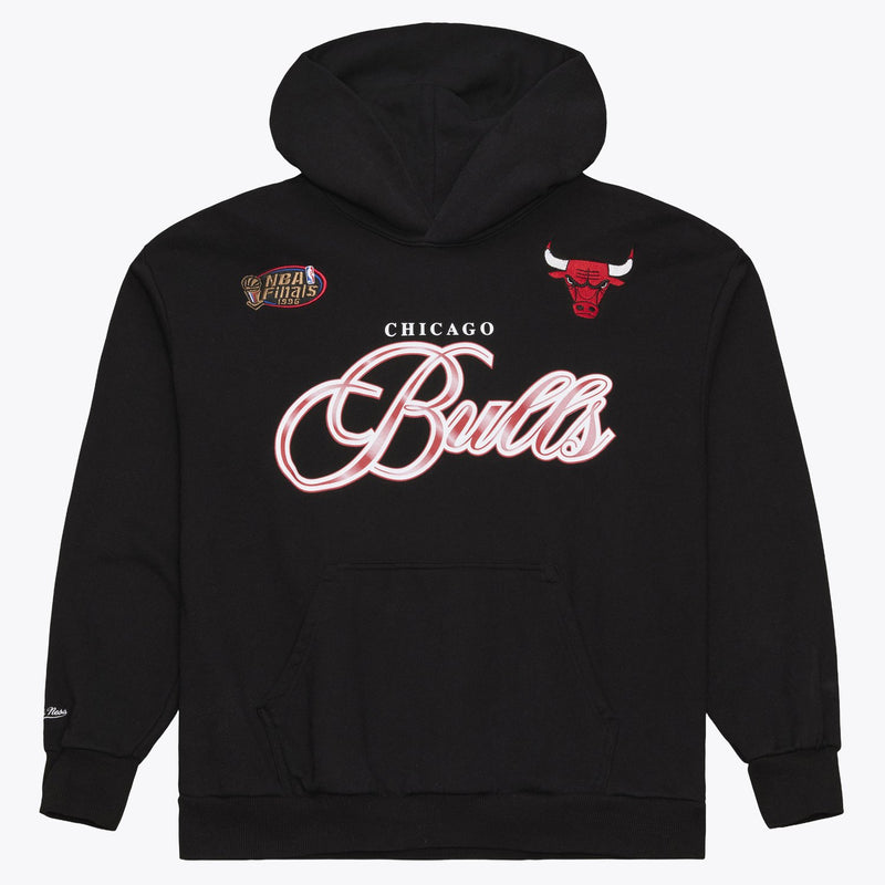 Mitchell & Ness Chicago Bulls Black Legacy Made Hoodie