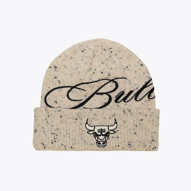 Mitchell & Ness Chicago Bulls Cookies & Cream Cuffed Knit Hat