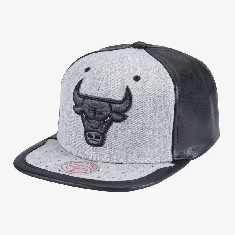Mitchell & Ness Chicago Bulls Gray Day One Snapback Hat