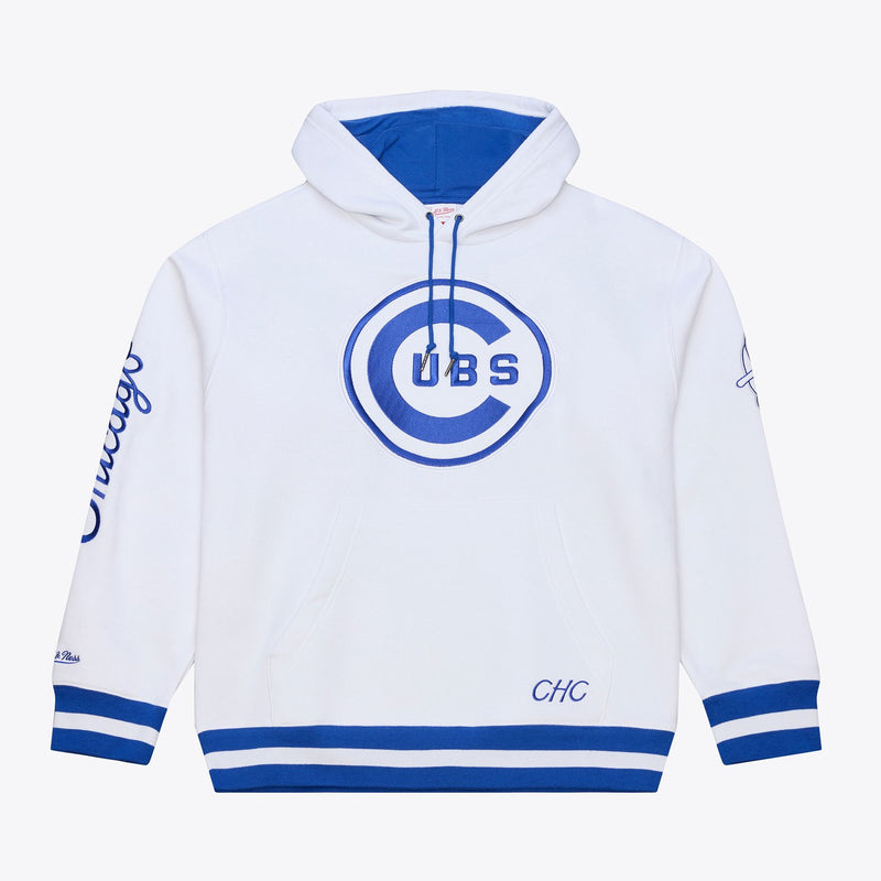 Mitchell & Ness Chicago Cubs Arctic White Fleece Hoodie