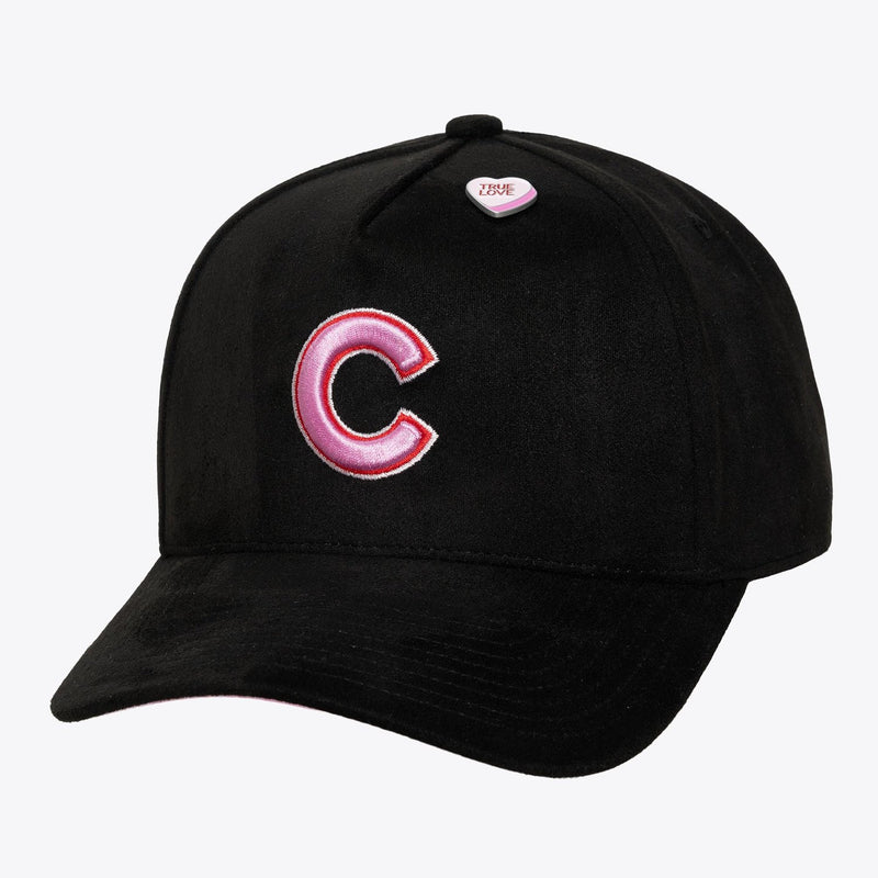Mitchell & Ness Chicago Cubs Black All Heart Pro Pinch Snapback Hat