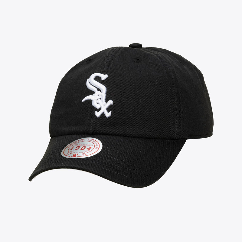 Mitchell & Ness Chicago White Sox Black 1904 Adjustable Dad Hat
