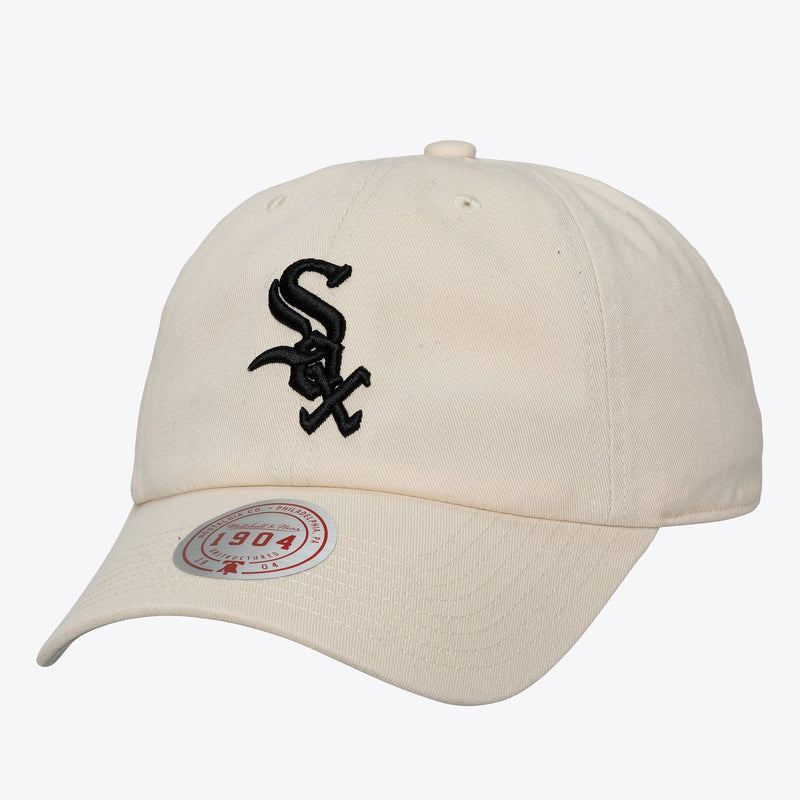 Mitchell & Ness Chicago White Sox Cream Off-Season 1904 Dad Adjustable Hat