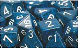 Chessex Speckled Stealth D6 Dice Set (36 Count) - 12mm