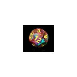 Chessex Festive Mosaic/Yellow 12mm D6 Dice Block (36 Count)