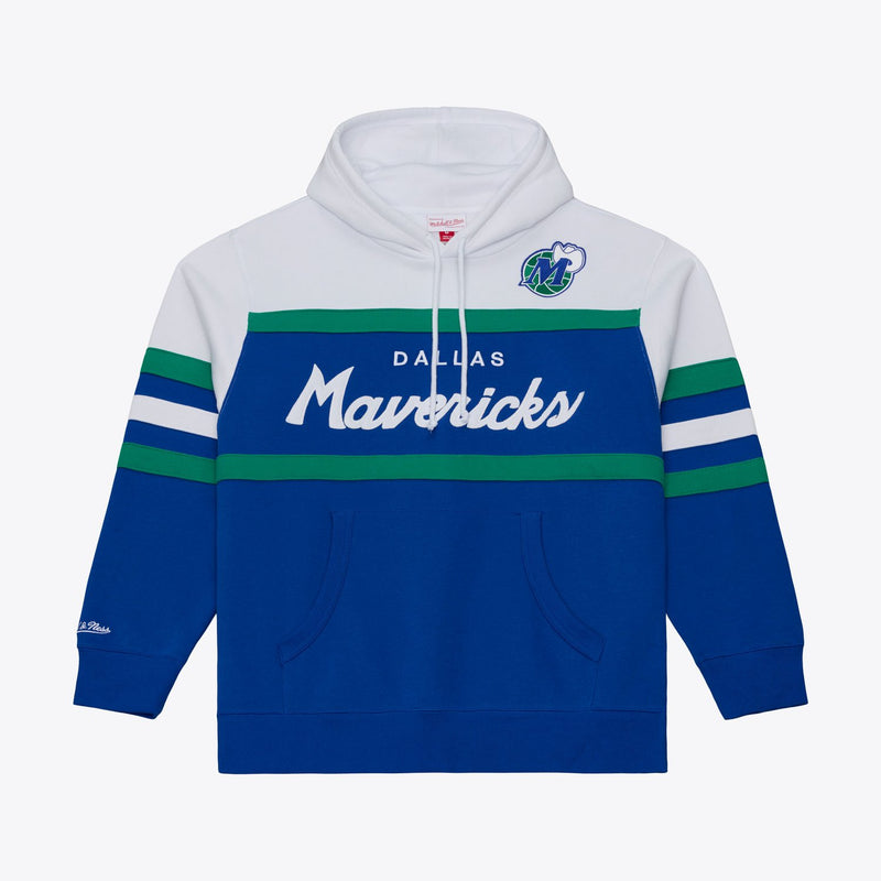 Mitchell & Ness Dallas Mavericks Royal Head Coach Hoodie