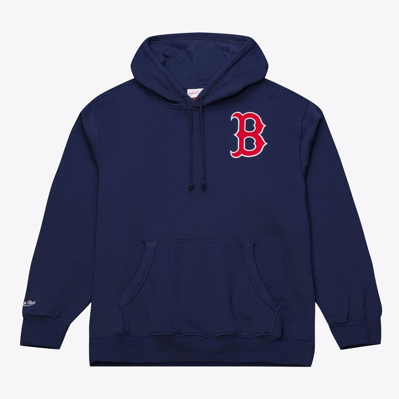Mitchell & Ness David Ortiz Boston Red Sox Navy Player Fleece Hoodie