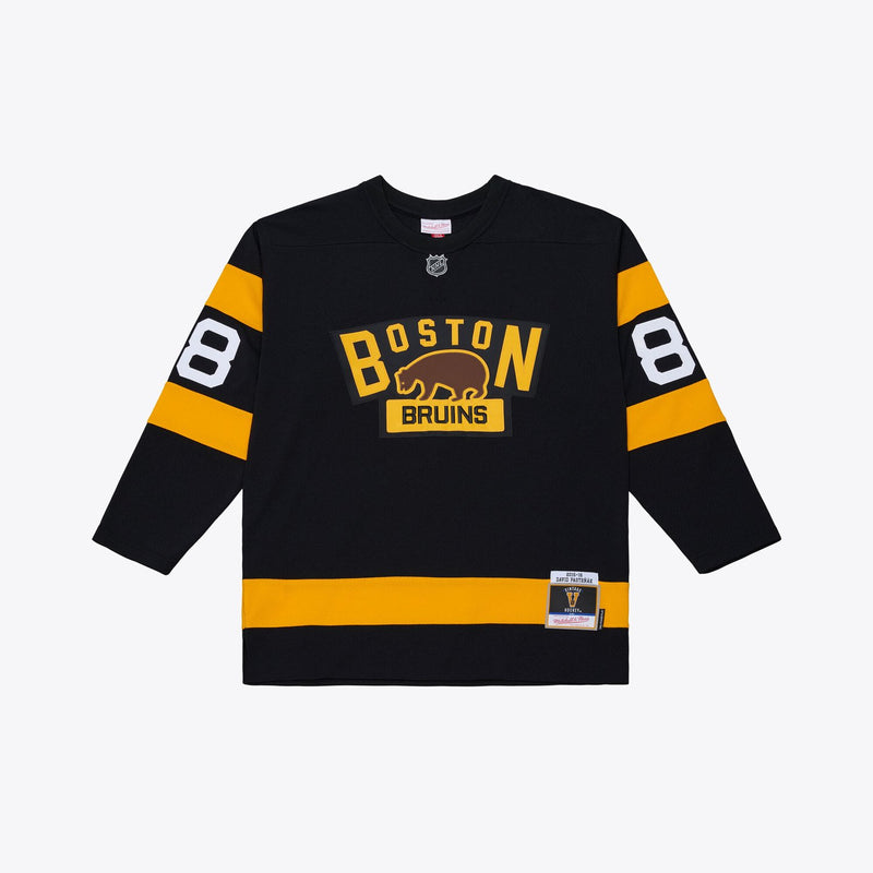 Mitchell & Ness David Pastrnak Boston Bruins Black 2016 Winter Classic Power Play Jersey