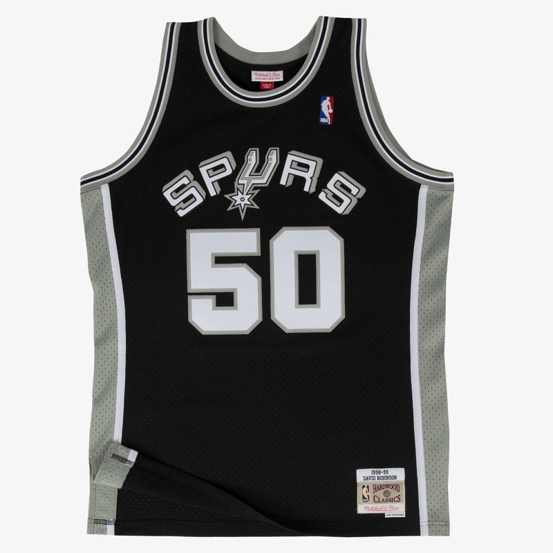 Mitchell & Ness David Robinson San Antonio Spurs 1998-99 Black Swingman Player Jersey