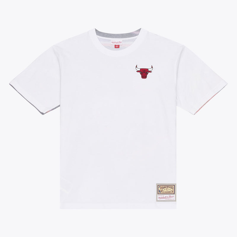 Mitchell & Ness Dennis Rodman Chicago Bulls White Player Sublimated T-Shirt