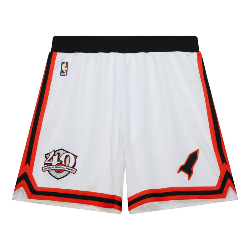 Mitchell & Ness Denver Nuggets 2006-07 White Authentic Basketball Shorts
