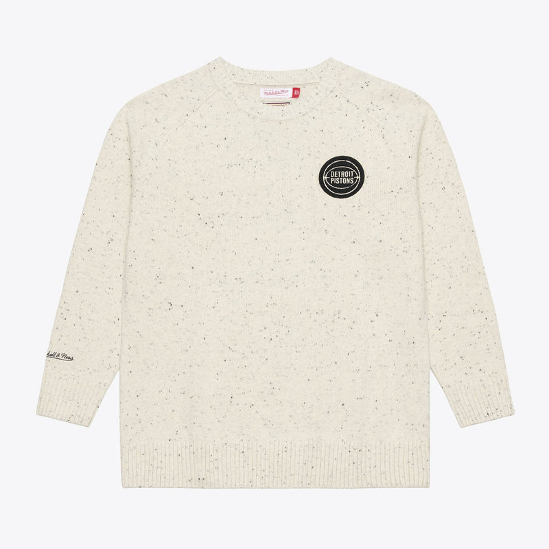Mitchell & Ness Detroit Pistons Cookies & Cream Sweater