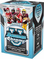 2025 Bowman University Chrome Football Blaster Box