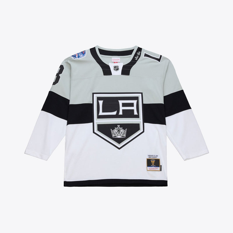 Mitchell & Ness Drew Doughty Los Angeles Kings 2015 Gray Stadium Series Power Play Jersey