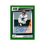 2022 Score Jordan Davis #357 RC Auto