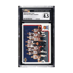 1991-92 Upper Deck East All-Star Checklist #449 CGC 8.5