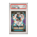 2021 Chronicles Prizm Trevor Lawrence #PB-1 Prizm Black-Purple /199 PSA 10