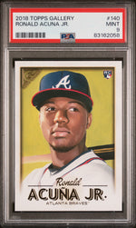 2018 Topps Gallery Ronald Acuna Jr. #140 PSA 9