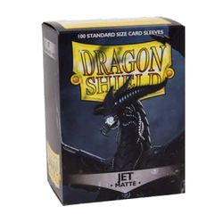 Dragon Shield Matte Sleeves (100 Count) - Jet