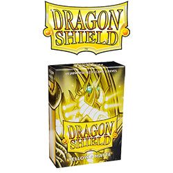Dragon Shield Japanese Matte Sleeves (60 Count) - Yellow