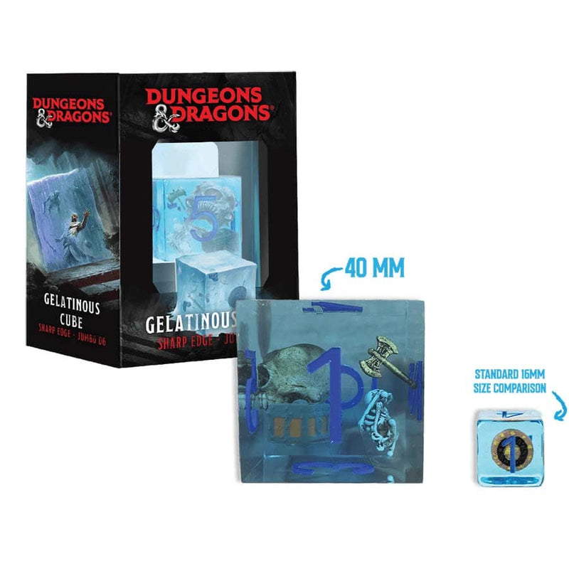 Fanroll Dungeons & Dragons Jumbo Gelatinous Cube D6 - 40mm