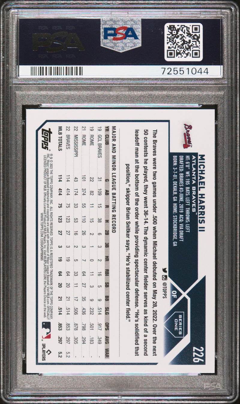 2023 Topps Michael Harris II #226 PSA 10