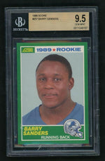 1989 Score Barry Sanders #257 BGS 9.5