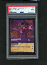 2023 the First Chapter English Cold Foil Mickey Mouse #51 PSA 9