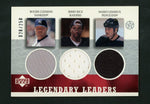 2003 Upper Deck Legendary Leaders Roger Clemens Card #RC/JR/ML-L /250
