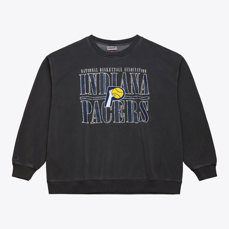 Mitchell & Ness Indiana Pacers Charcoal Downtown Fleece Sweatshirt